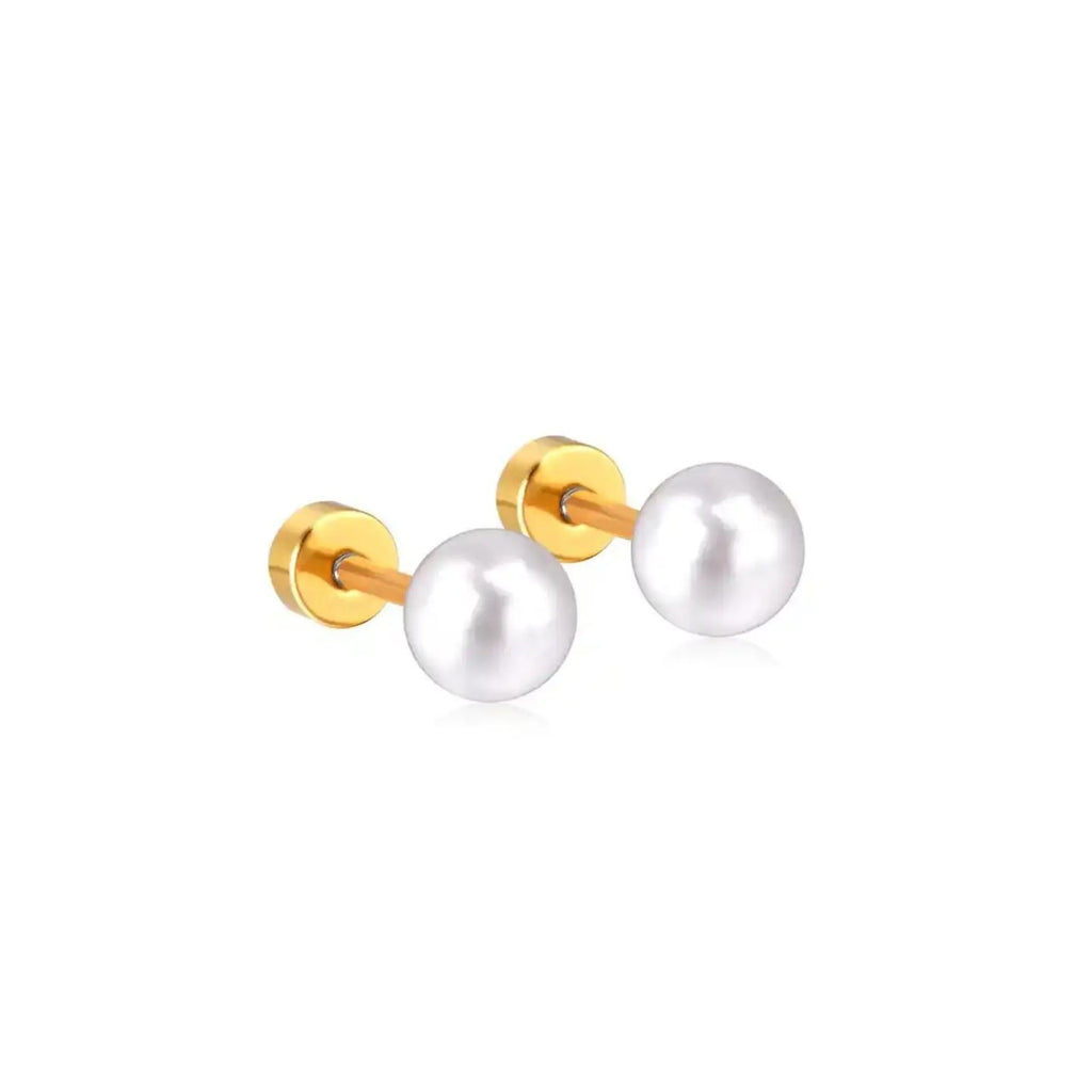 Stud Earrings Jewelry Peacocks & Pearls Pearl  