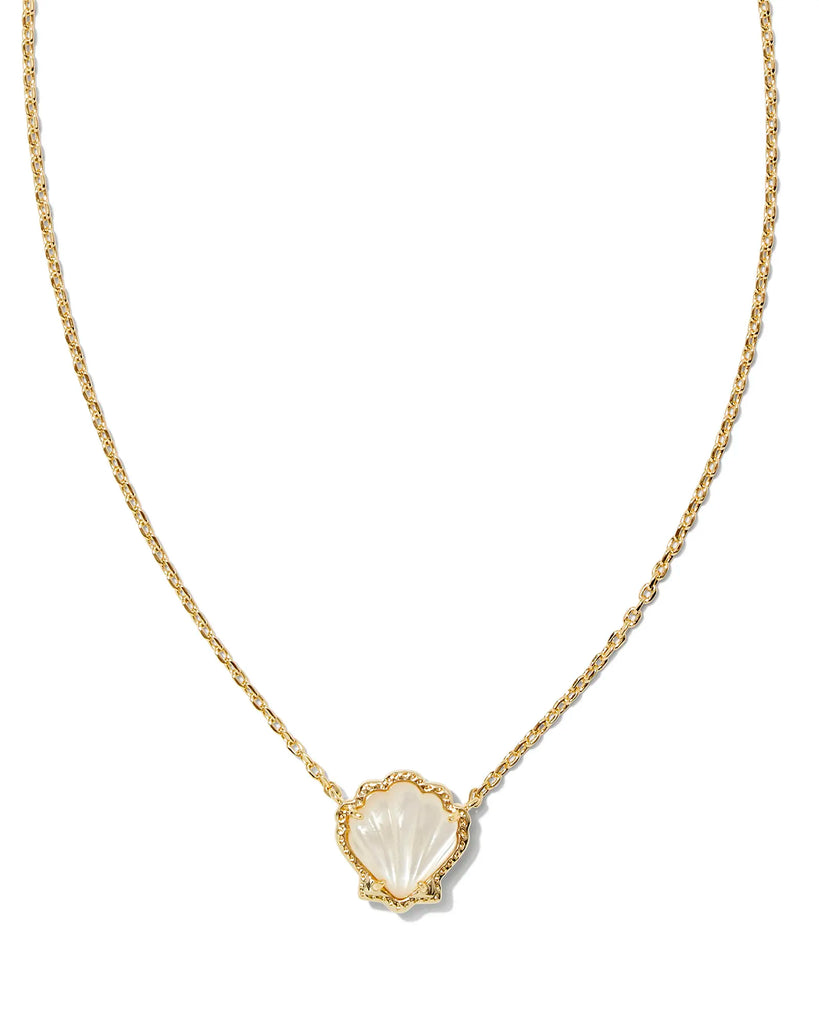 Brynne Shell Pendant Jewelry Kendra Scott Gold Ivory Mother of Pearl  
