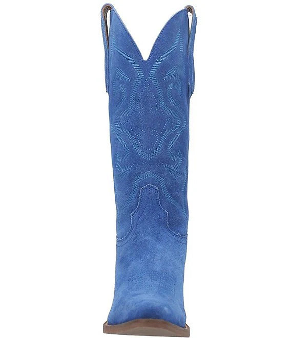Out West Tall Suede Boot Shoes Peacocks & Pearls   