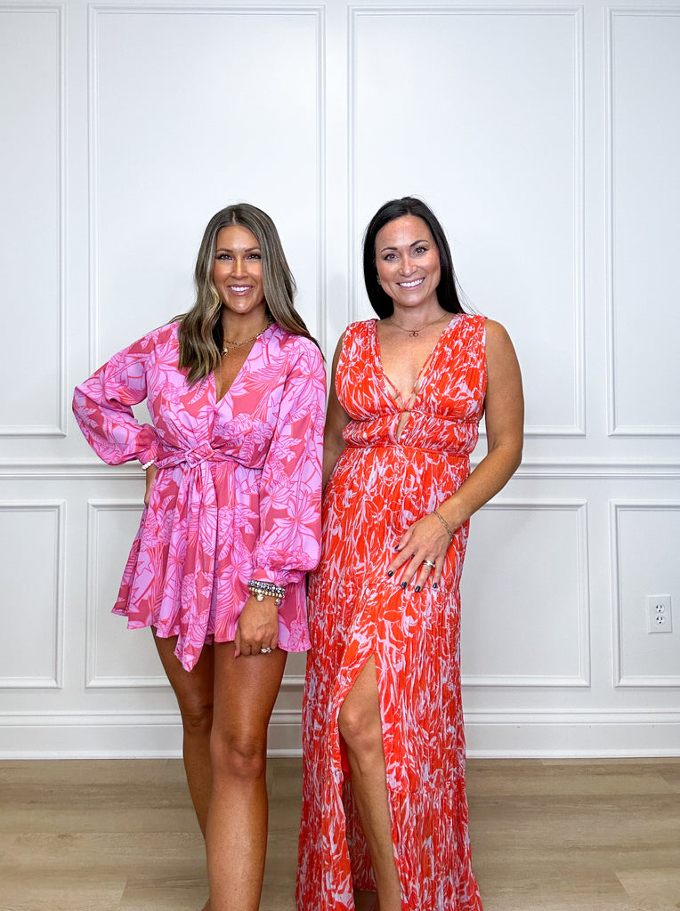 Keep It Going Romper Clothing Peacocks & Pearls   