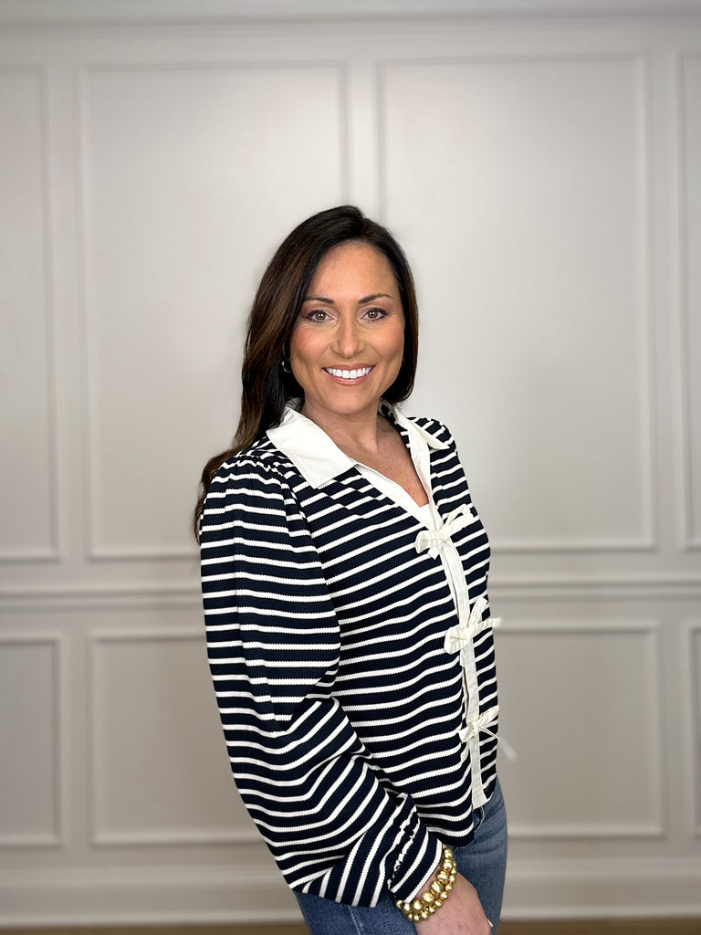 Just Casual Top Clothing Peacocks & Pearls