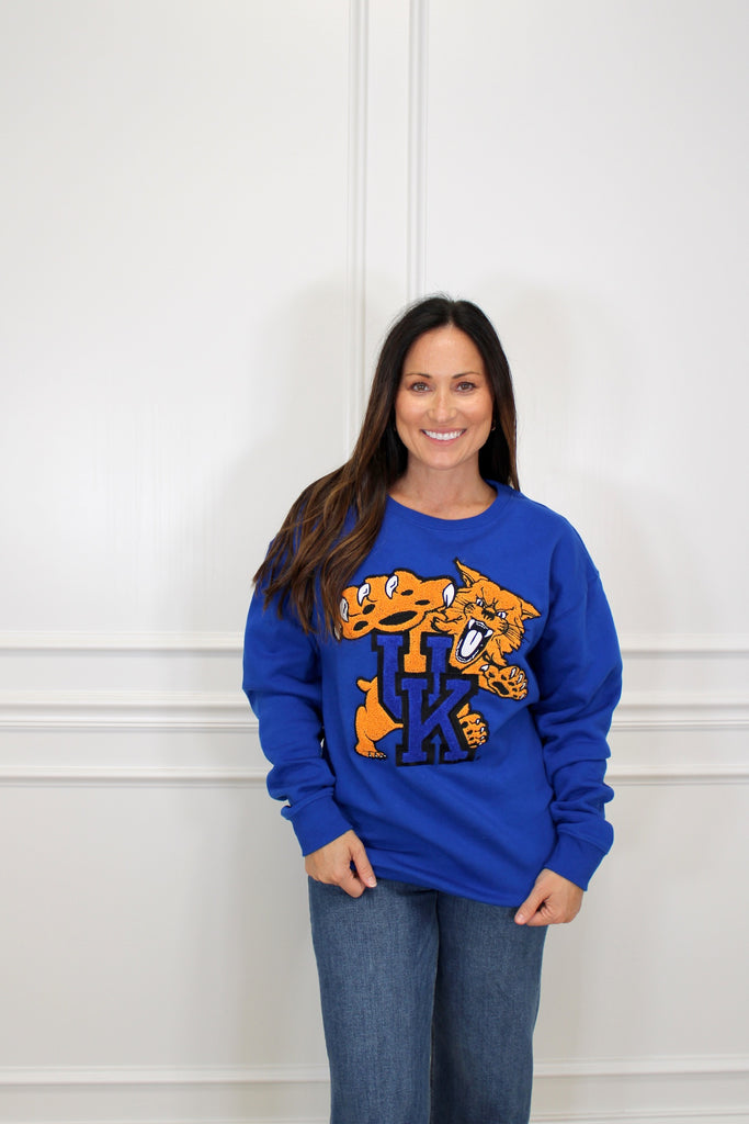 Wildcat Mascot Sweatshirt Clothing Peacocks & Pearls