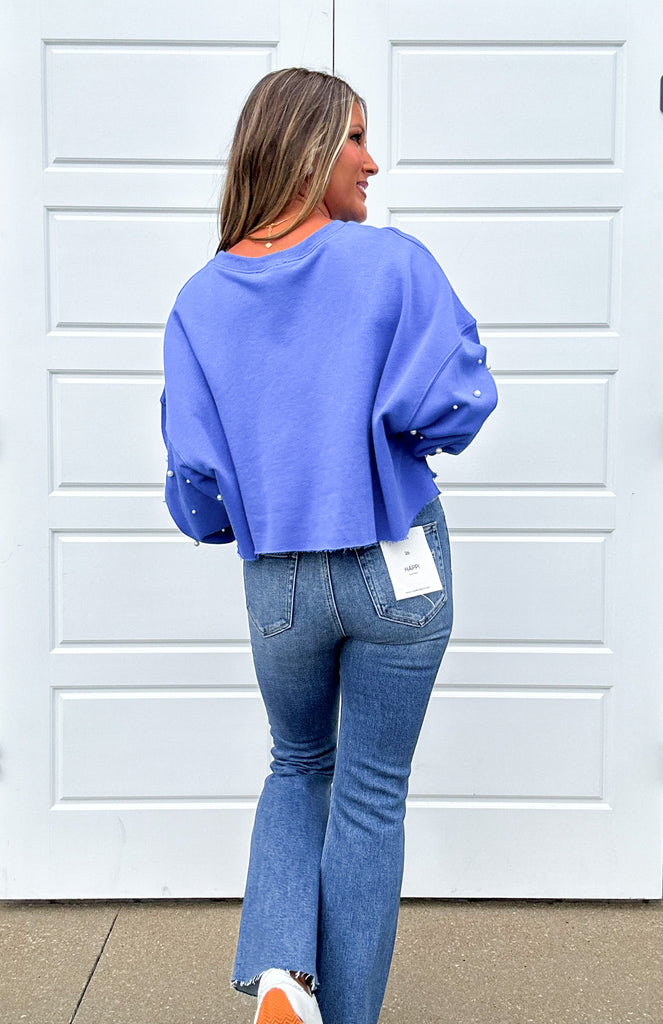 Game Day Sweatshirt Clothing Peacocks & Pearls   