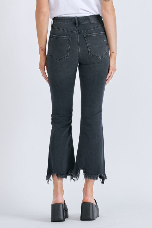 Happy High Waist Super Fray Clothing Peacocks & Pearls   