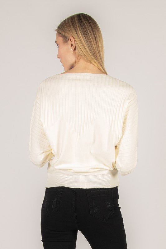 At My Best Sweater Clothing Peacocks & Pearls   
