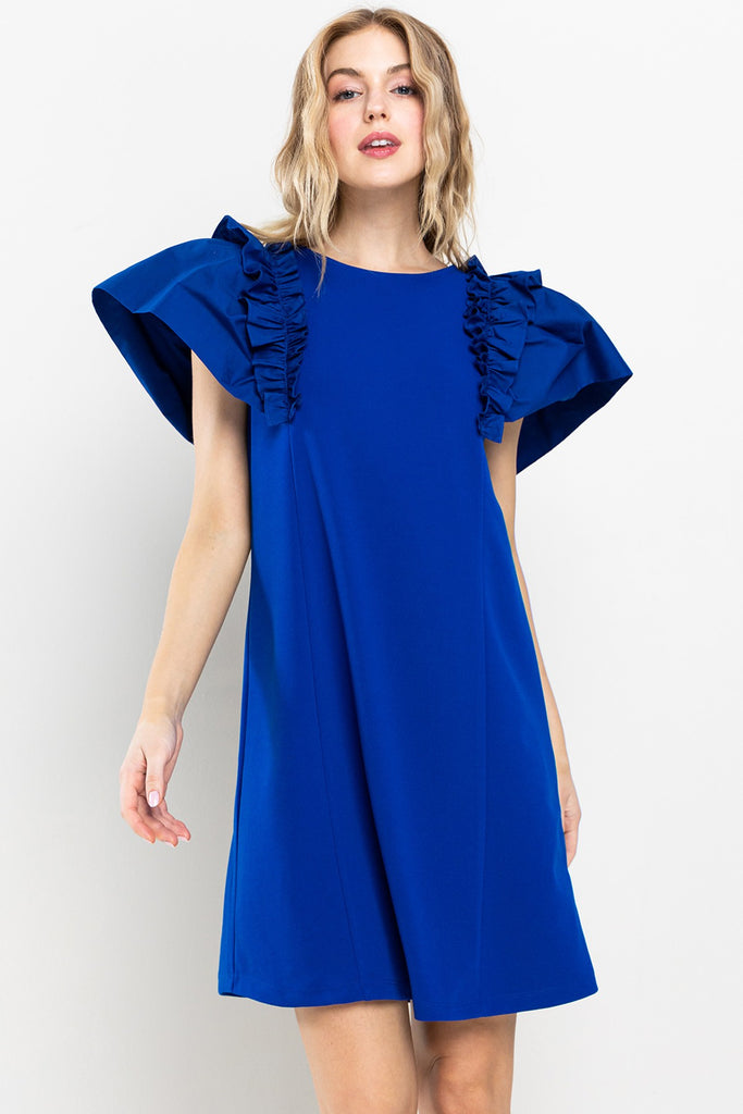 Ruffle-licious Mini Clothing Peacocks & Pearls   