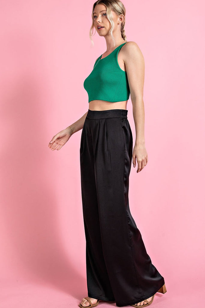 Pintuck Pocket Pants Clothing Peacocks & Pearls   