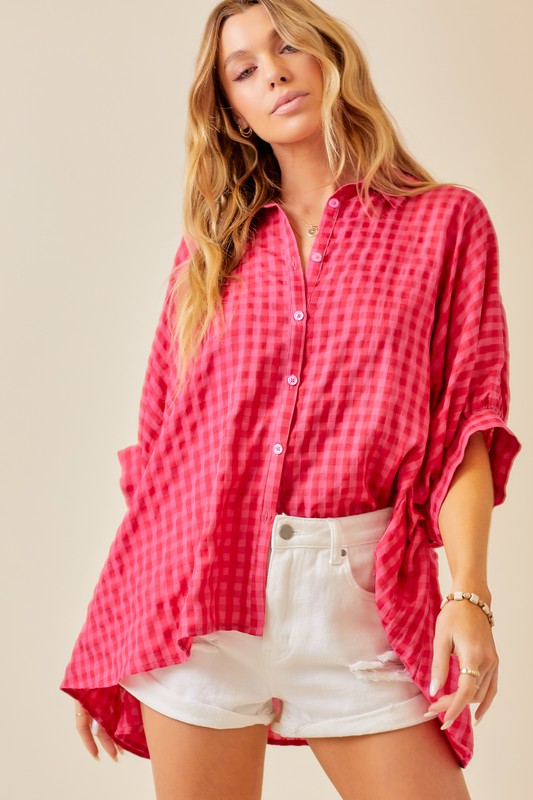 Can't Let You Go Top Clothing Peacocks & Pearls Red S 