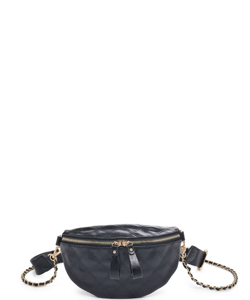 Lachlan Belt Bag Accessories Peacocks & Pearls Black  