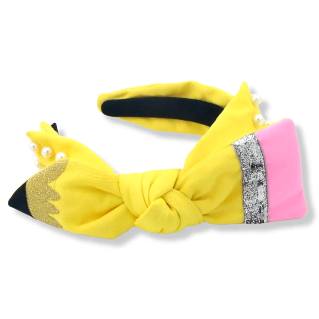 Pencil Bow Headband Accessories Brianna Cannon   