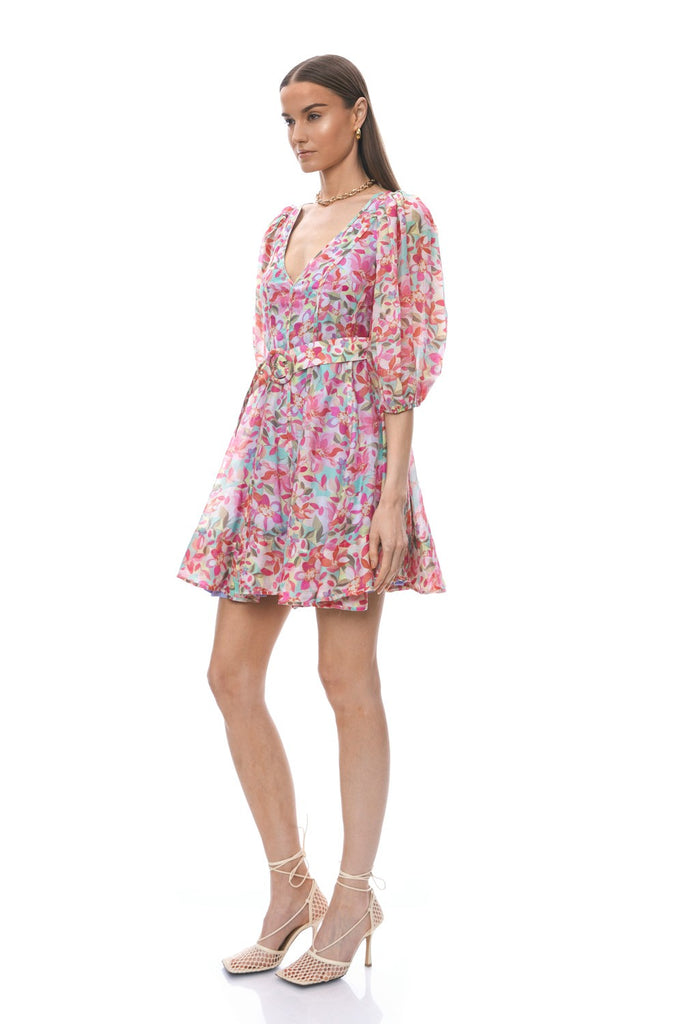 Asher Mini Dress Clothing Peacocks & Pearls   