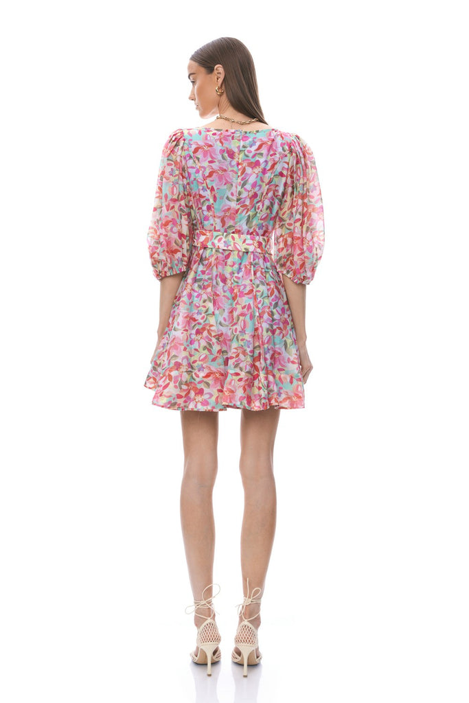Asher Mini Dress Clothing Peacocks & Pearls   