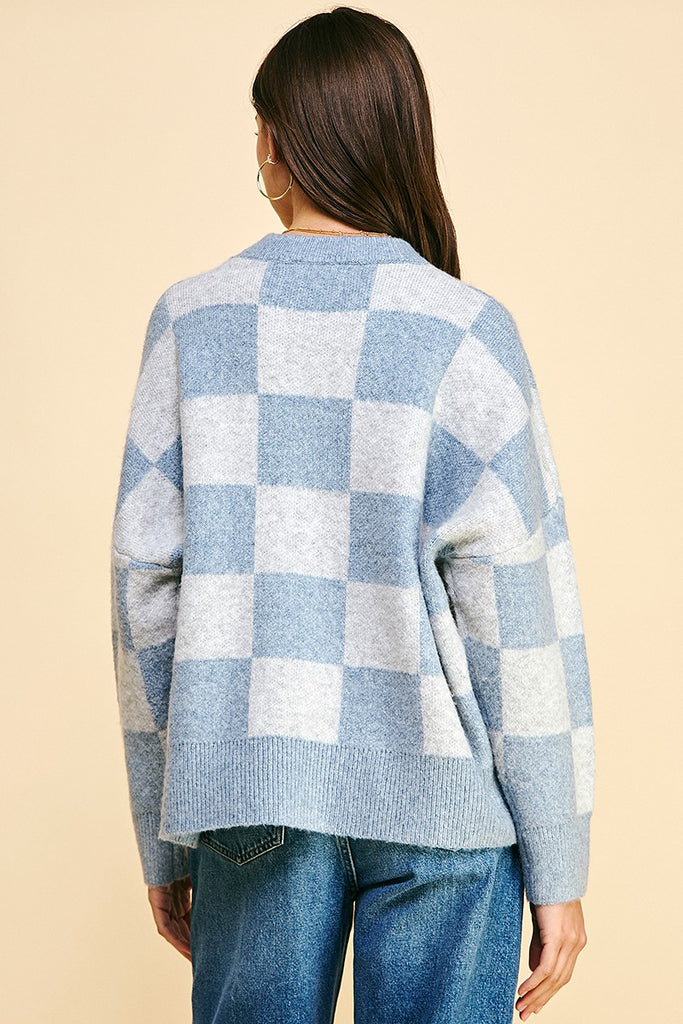 Here With You Sweater Clothing Peacocks & Pearls   