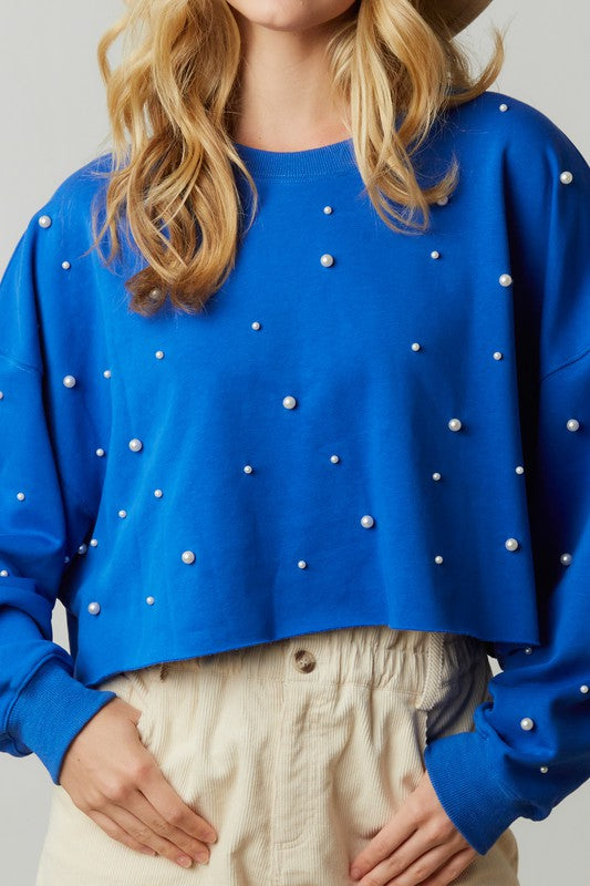Game Day Sweatshirt Clothing Peacocks & Pearls   