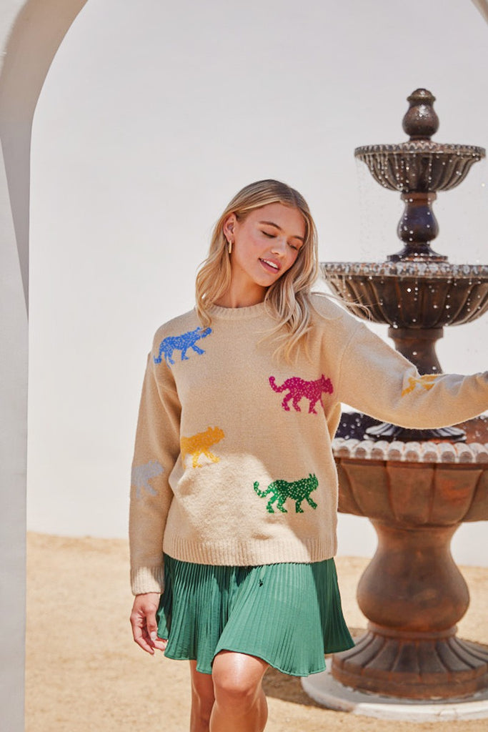 Wild Thing Sweater Clothing Peacocks & Pearls   