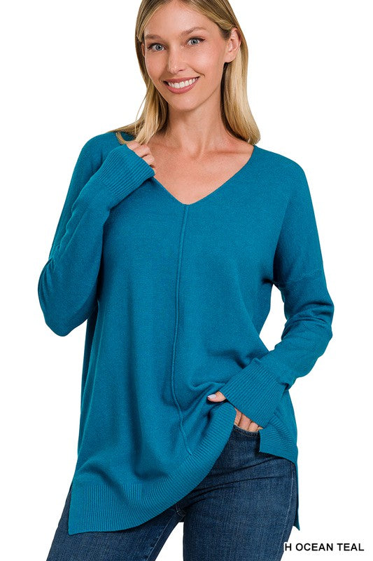 Endless Comfort Sweater Clothing Peacocks & Pearls   