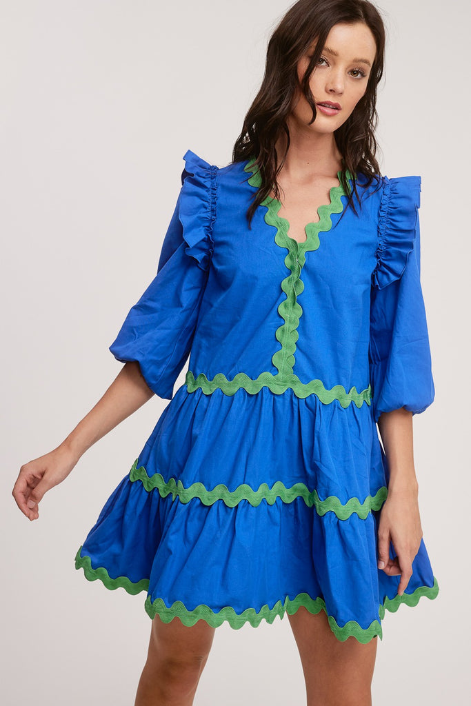 Pop of Color Mini Clothing Peacocks & Pearls   