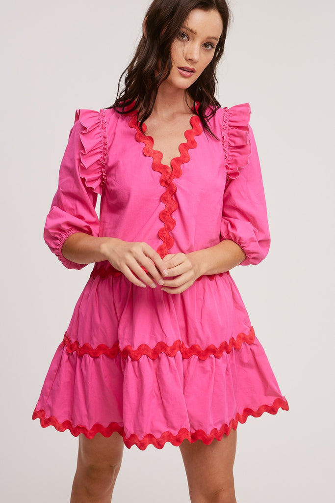 Pop of Color Mini Clothing Peacocks & Pearls   