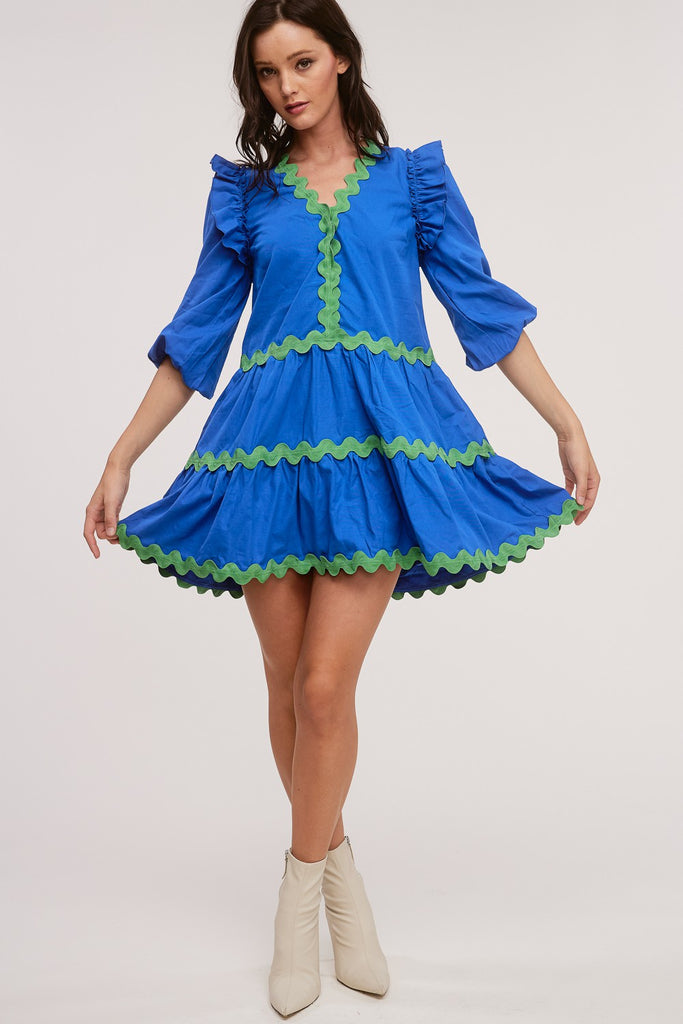 Pop of Color Mini Clothing Peacocks & Pearls   