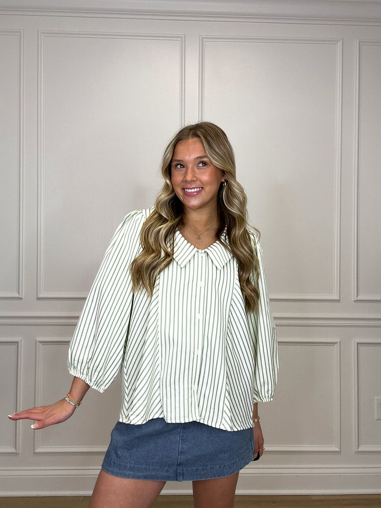 Reason To Stay Blouse Clothing Peacocks & Pearls