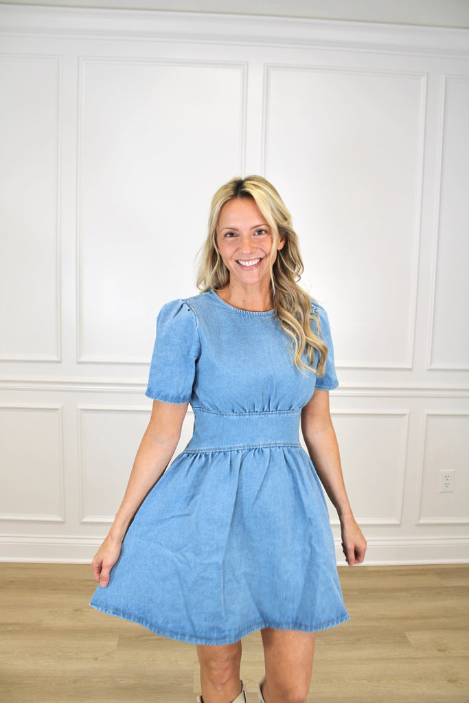 Blue Haze Dress Denim / M Blue Haze Dress Denim / M