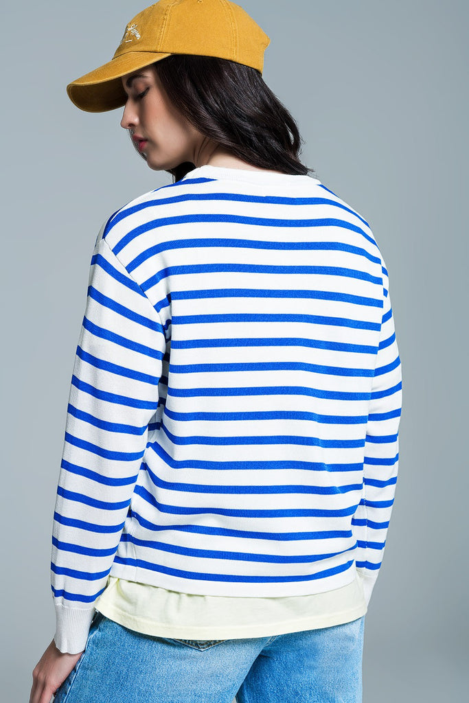 Big Blue Madness Sweater
