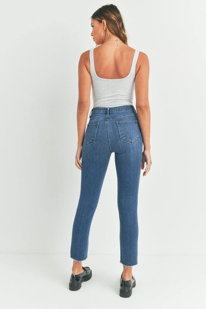 Cassie Slender Straight Jean Clothing Peacocks & Pearls