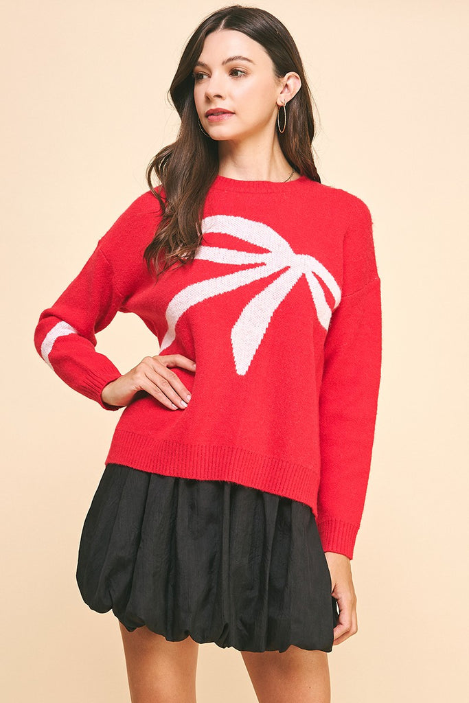 Tied in A Bow Sweater Sale Peacocks & Pearls