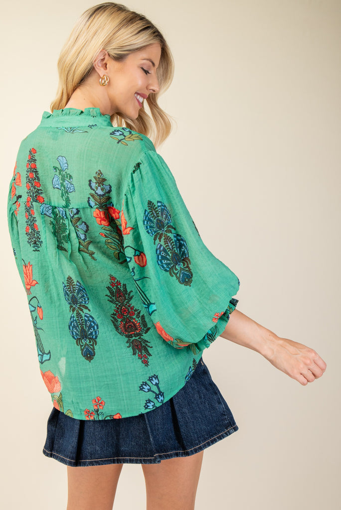 You Proof Blouse Clothing Peacocks & Pearls