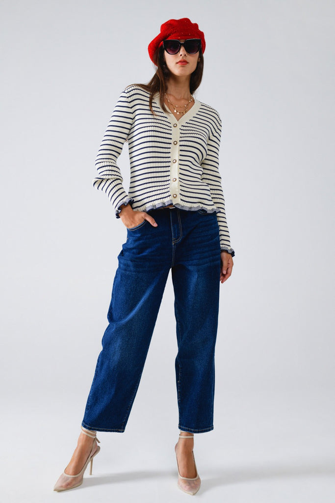 Cardigan of the Season Clothing Peacocks & Pearls   