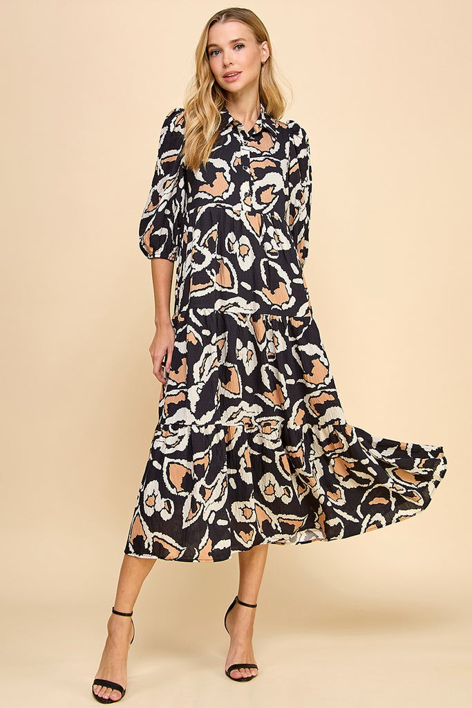 Feeling Fall Midi Clothing Peacocks & Pearls   