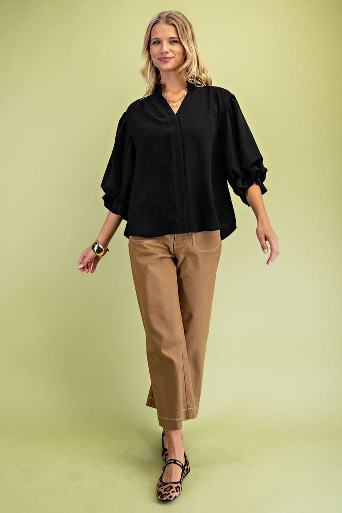 The Good Stuff Blouse Clothing Peacocks & Pearls