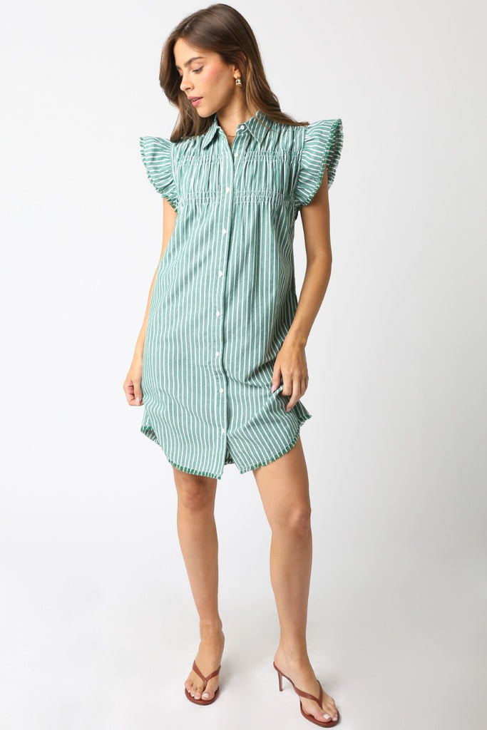 Honor Striped Mini Clothing Peacocks & Pearls
