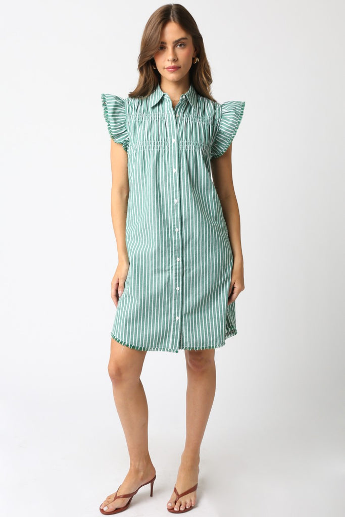 Honor Striped Mini Clothing Peacocks & Pearls