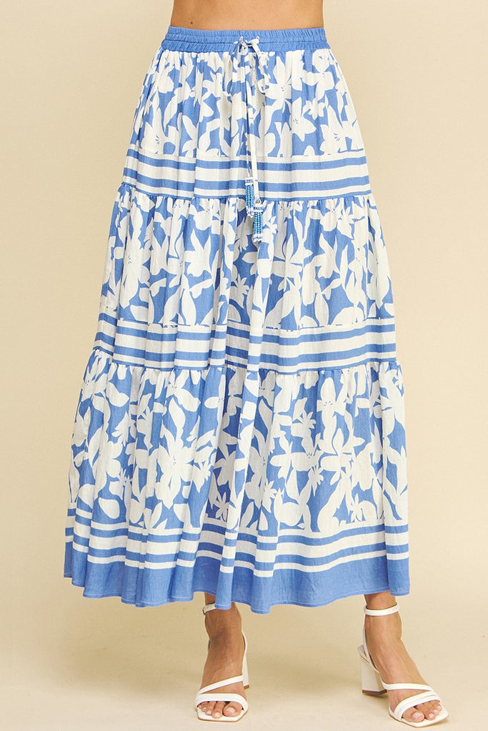 Twirling In Life Skirt Clothing Peacocks & Pearls