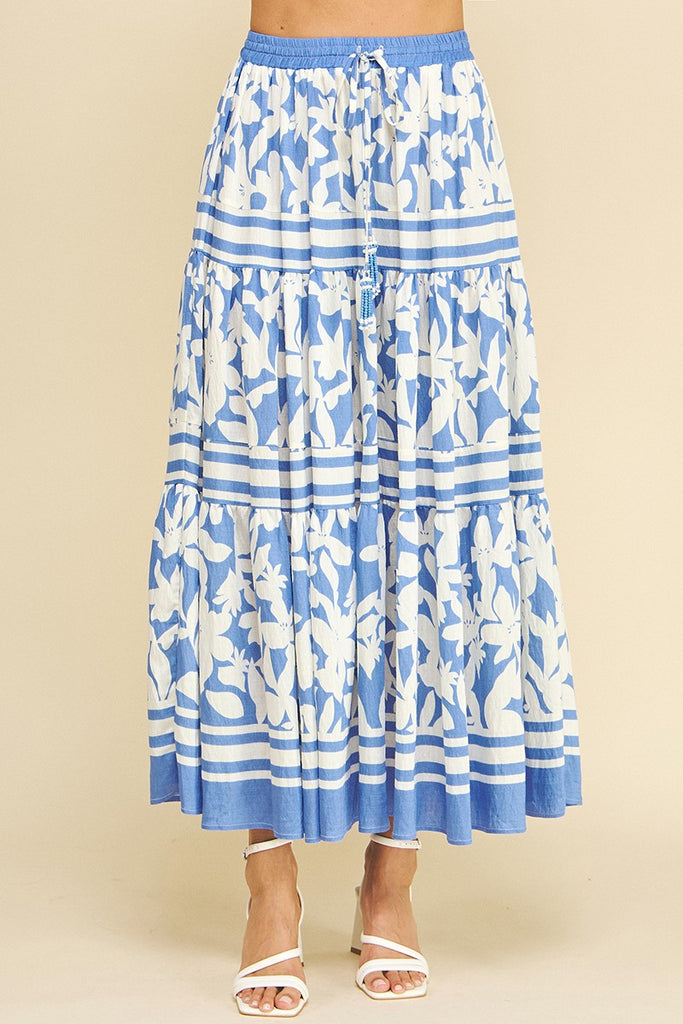 Twirling In Life Skirt Clothing Peacocks & Pearls