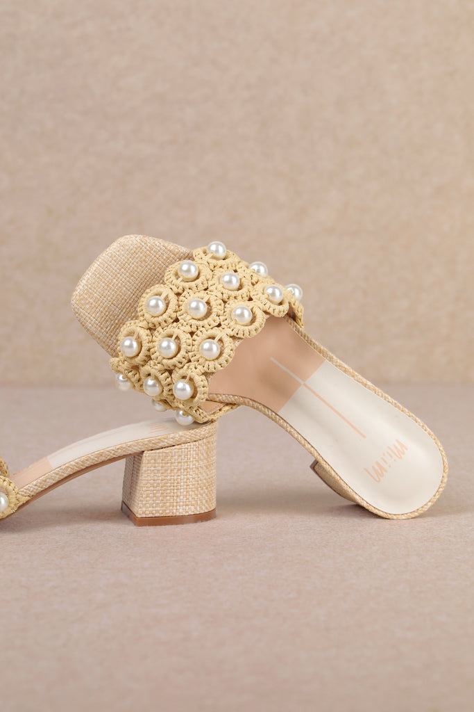 The Madison Pearl Heel Shoes Peacocks & Pearls