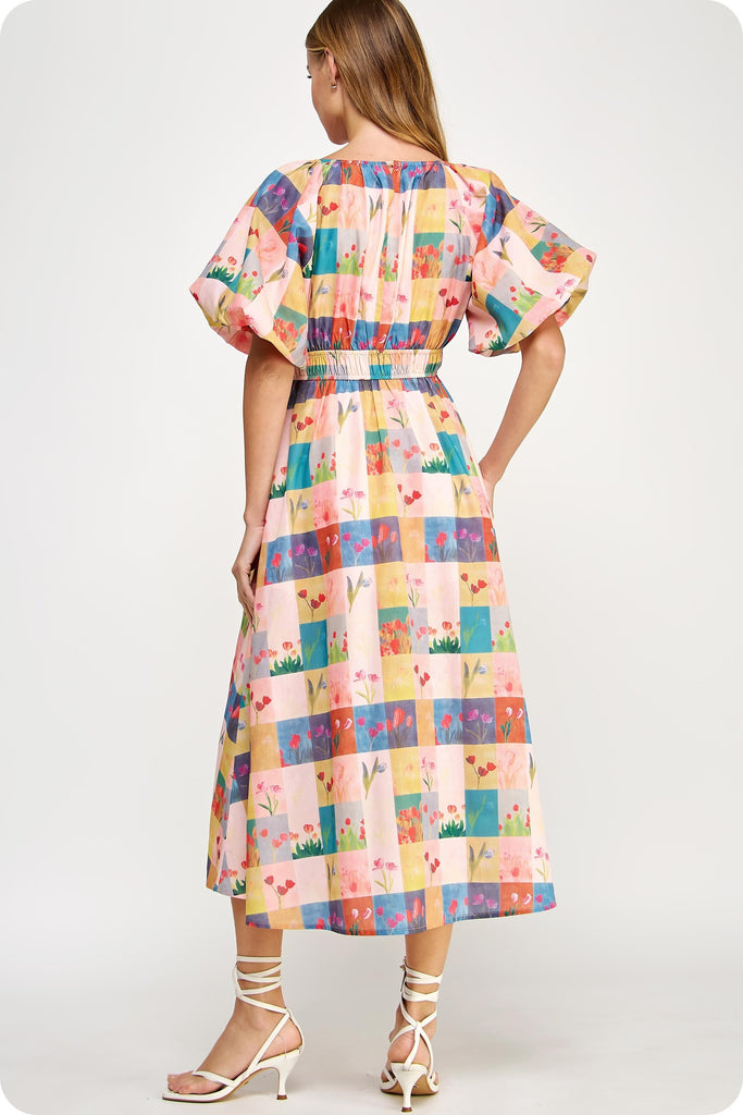 Cruising Away Midi Clothing Peacocks & Pearls