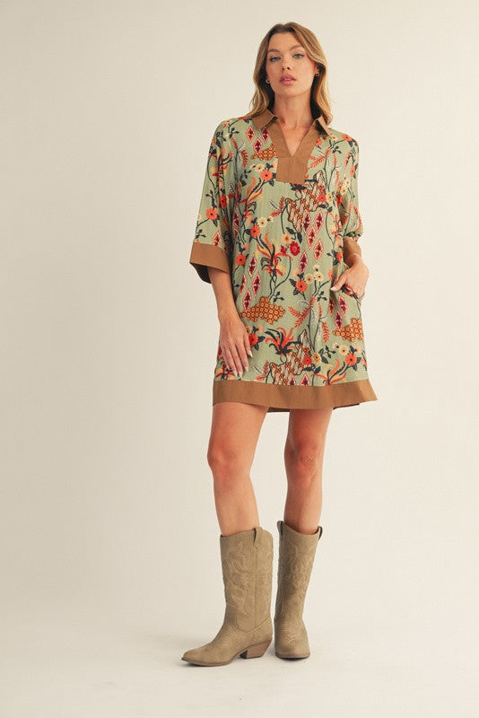 Sage Fields Dress Clothing Peacocks & Pearls