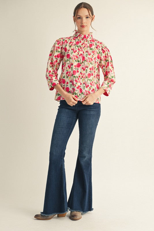 Never Too Late Blouse Clothing Peacocks & Pearls