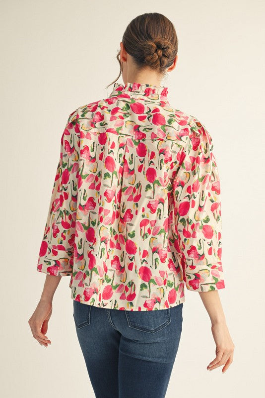 Never Too Late Blouse Clothing Peacocks & Pearls