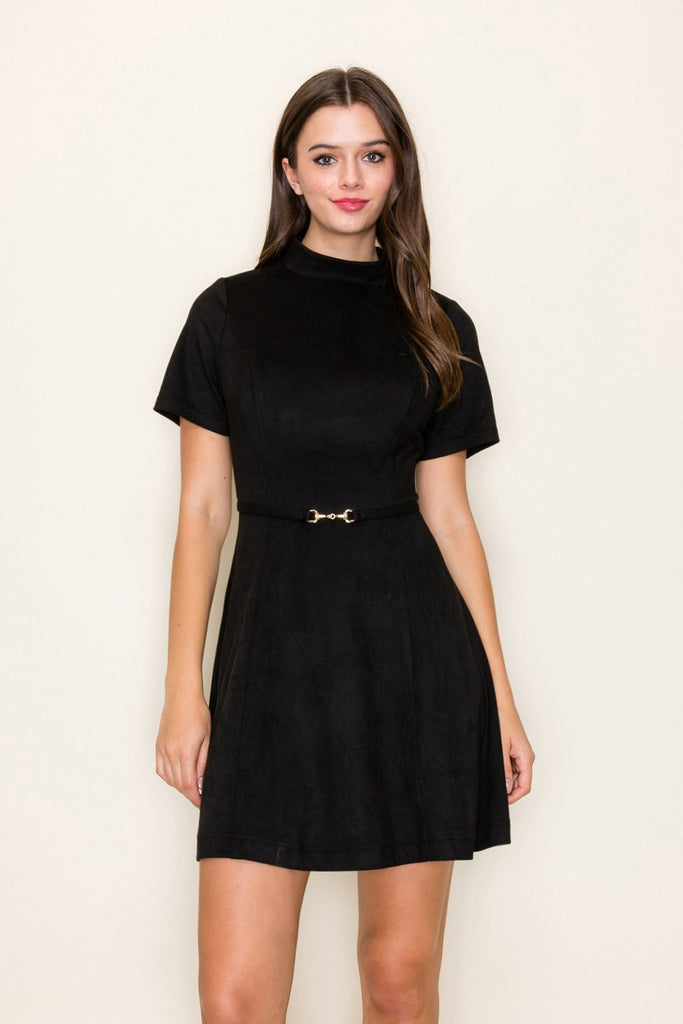 The Chic Cinch Dress Clothing Peace Black S