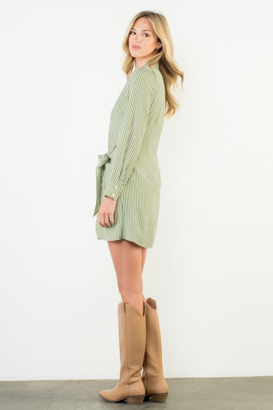 Sunshine Stripes Dress Clothing Peacocks & Pearls