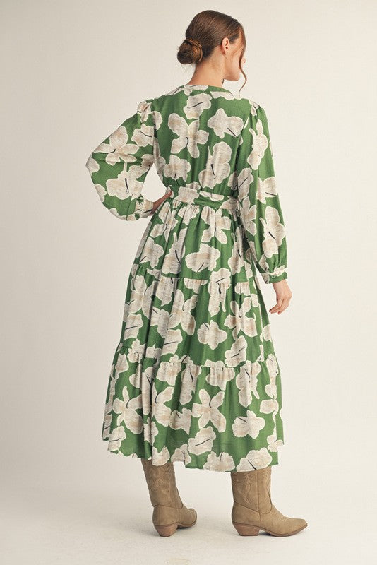 Olive Grove Dress Clothing Peacocks & Pearls