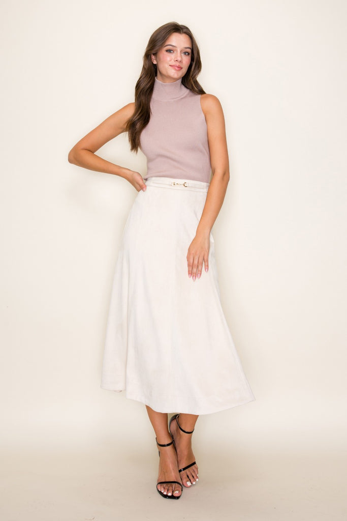 Vanilla Twirl Skirt Clothing Peace Cream S