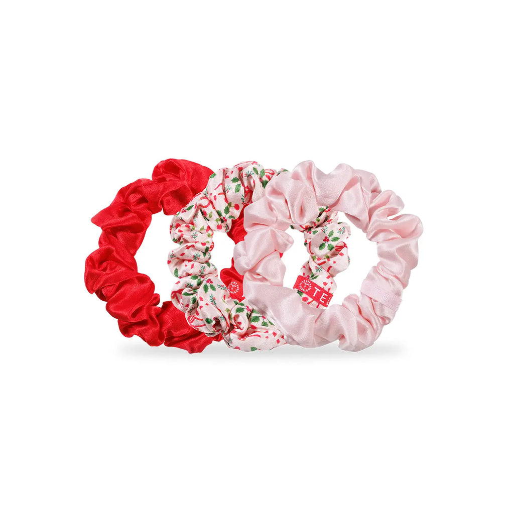 Silk Hair Scrunchies Accessories Teleties Small Blushmas