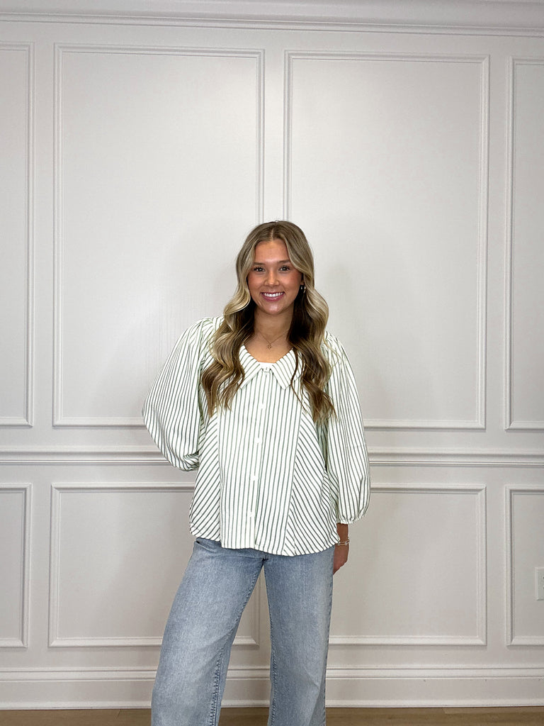Reason To Stay Blouse Clothing Peacocks & Pearls