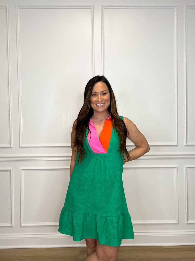 Travel Today Dress Clothing Peacocks & Pearls Green XS