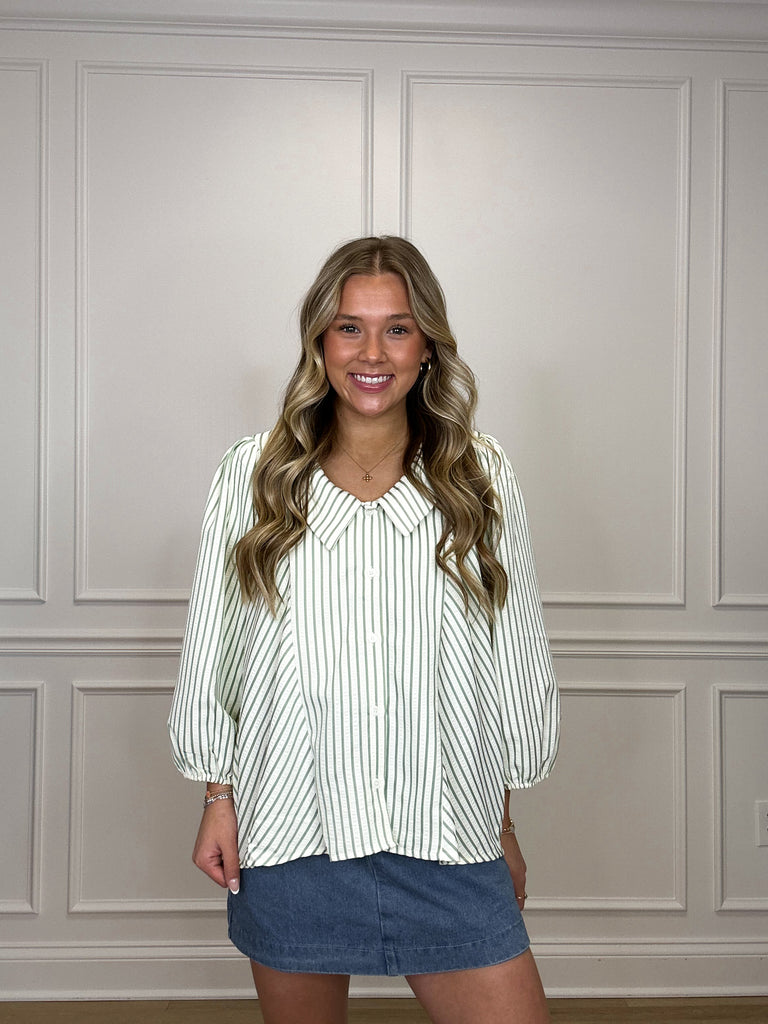 Reason To Stay Blouse Clothing Peacocks & Pearls