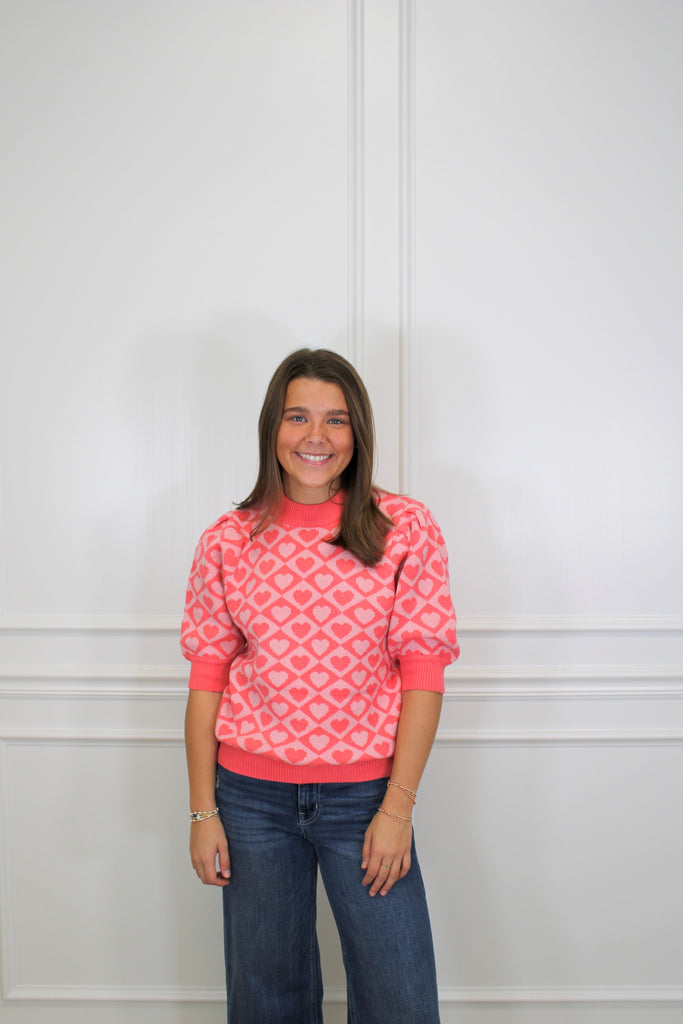 Sweetheart Sweater Clothing Peacocks & Pearls Owensboro